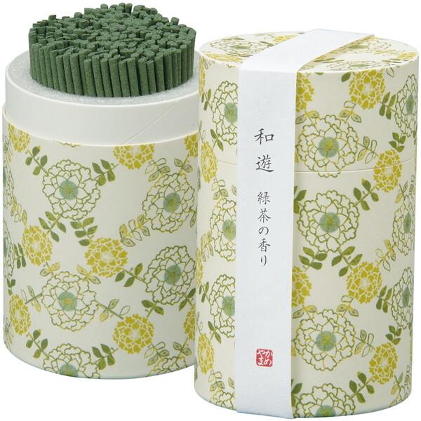 カメヤマ 和遊04緑茶の香り I2012-01-04 お線香