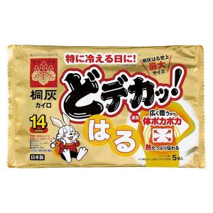 桐灰化学 カイロ どデカッ! はる 5個