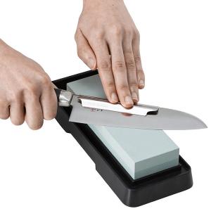 貝印 包丁研ぎ ホルダー サポート 研ぎ上手 （ 補助具 包丁とぎ 研ぐ