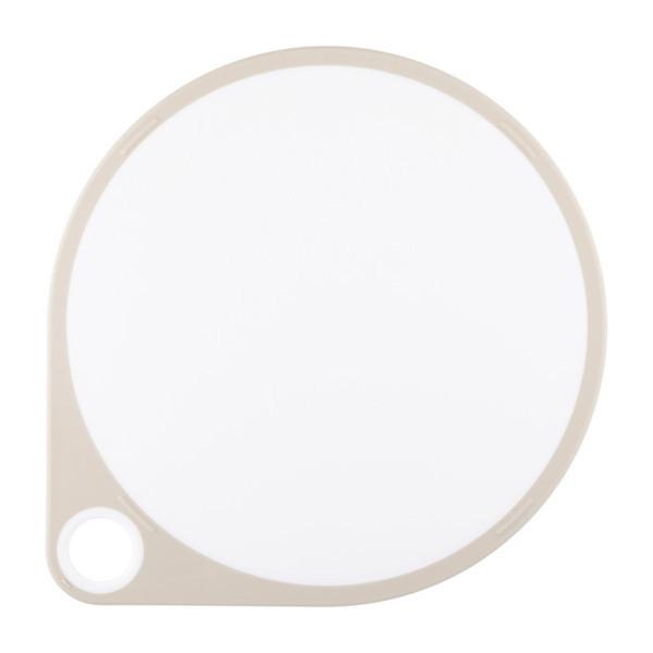 貝印(株) AP5329 ホワイト まるいまな板 35cm ホワイト 食洗機対応