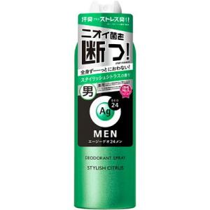 ファイントゥデイ エージーデオ24メン メンズデオドラントスプレー N スタイリッシュシトラス LL...