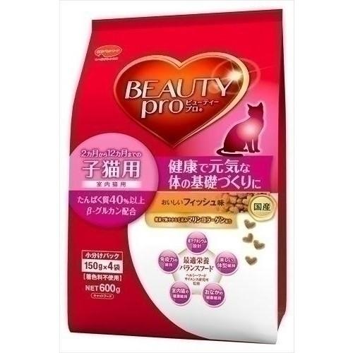日本ペットフード ビューティープロ 子猫用 600g 猫用フード