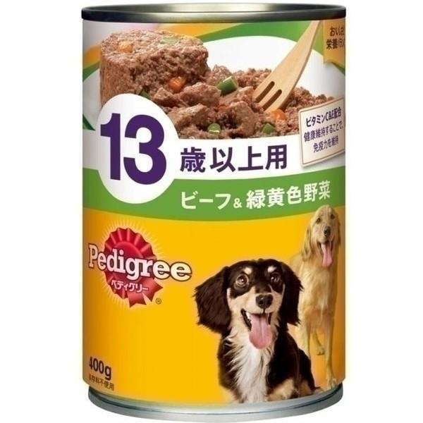 マースジャパン P131ペディグリー13歳ビーフ野菜400g 犬用フード