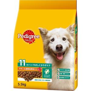 愛犬元気 13歳以上用 ささみ・ビーフ・緑黄色野菜・小魚入り ( 5.5kg