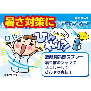 白元アース アイスノン シャツミスト せっけん...の詳細画像3