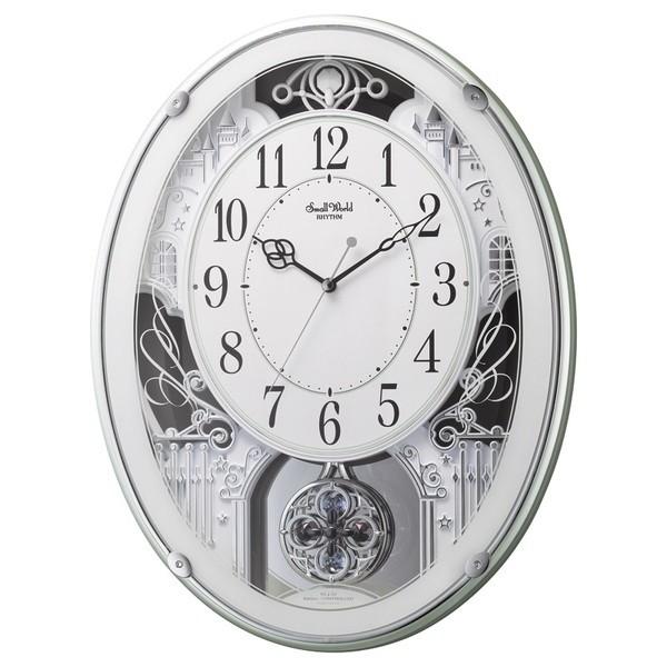 リズム時計工業 4MN523RH05 スモールワールド プラウド
