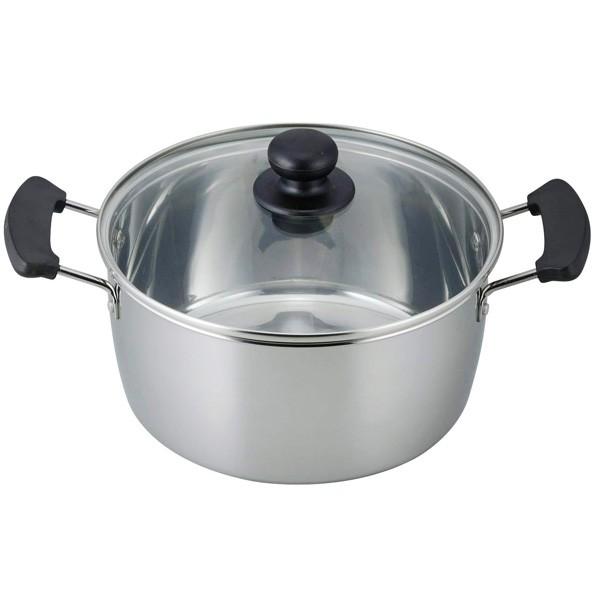 和平フレイズ レシード IH対応両手鍋 22cm