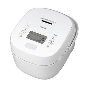 【美品】TOSHIBA 圧力IH炊飯器 RC-6PXR ホワイト 東芝(TOSHIBA) 炊飯器 3.5合 圧力IHジャー炊飯器 一人暮らし用