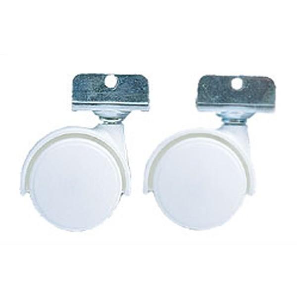 CBボックス縦置き用キャスター2個セット アイリスオーヤマ ホワイト CXK-2T