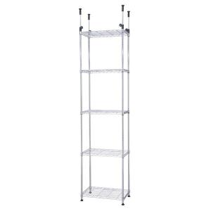 DOSHISHA（ドウシシャ） フリーラック 5段60W ルミナス ノワール