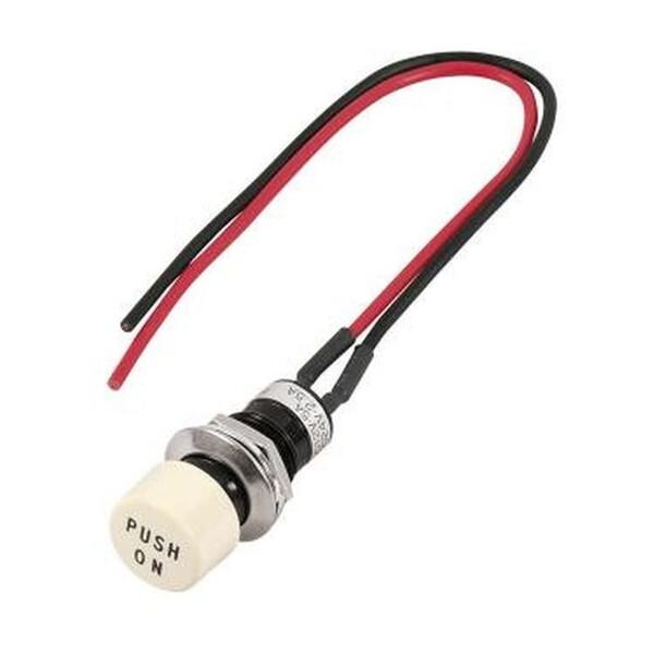 エーモン 3212 プッシュスイッチ(自動戻り)