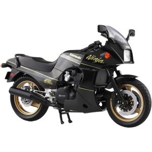 青島文化教材社 109229 完成品バイク 1/12 KAWASAKI GPZ900R 黒/金