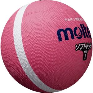 モルテン ドッジボール 1号球 ソフトラインドッジボール ピンク SFD1PL｜aprice