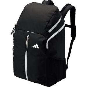 adidas（アディダス） ボール用デイパック 27L 黒色×青色 FLAPタイプ