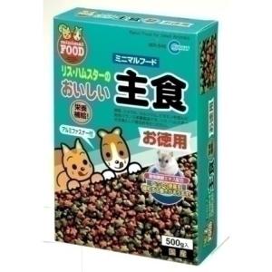 マルカン リスハムの主食お徳用500g MR-545 小動物フード｜aprice