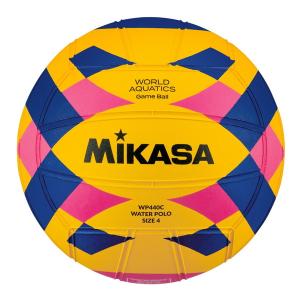 MIKASA WP440C ウォーターポロ 水球 国際水泳連盟 公認球 検定球 4号球 (女子用一般社会人大学高校中学男子用) 発泡ゴムの商品画像