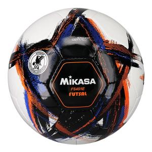 MIKASA FS451E-BK OrgestA フットサルボール 検定球 4号球 手縫い ブラック