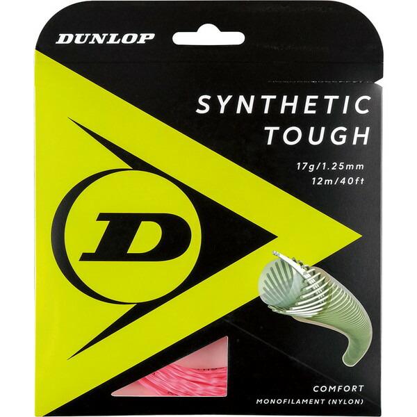 DUNLOP (ダンロップ) 硬式テニス用 ガット モノフィラメント シンセティック・タフ ピンク ...