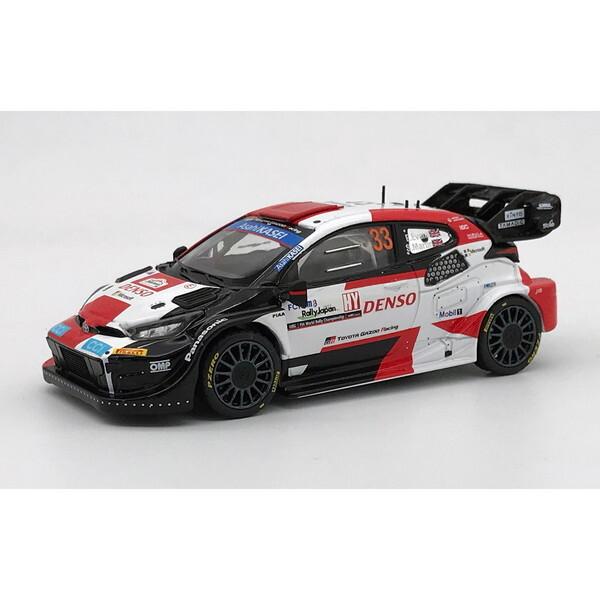 イクソモデル トヨタ GR ヤリス Rally1 優勝 2023年ラリージャパン #33 E.Eva...