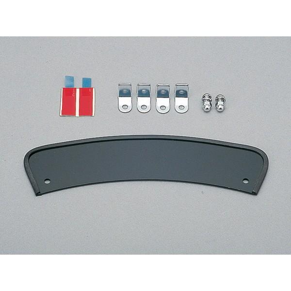 デイトナ D21611 フェンダーネームプレート 汎用品 スチール/ブラック