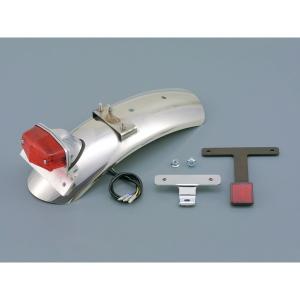 250TR ステンレスショートフロントフェンダー　デイトナ　w400他 ステンレスショートフェンダー フロント SR400/400FI/500｜株式