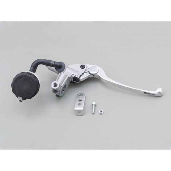 デイトナ D61739 NISSIN ブレーキマスターシリンダー横型 1/2インチ シルバー/バフク...