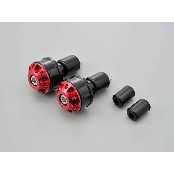 デイトナ D71959 アルミヘビーウェイトバーエンド ファインカットType レッド