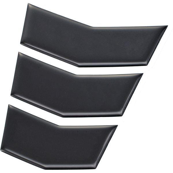 デイトナ D94873 タンクパッド 3ピース Lサイズ ブラック