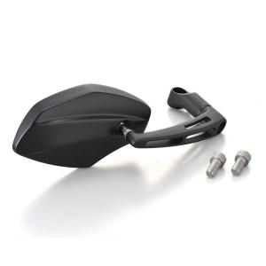 デイトナ　BSC パラレルミラー　ブラストブラック　左右セット パラレルミラー オーバル 左用 ブラストブラック（新保安基準 適合