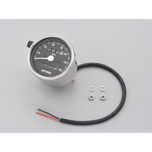 デイトナ D15633 機械式スピードメーター φ60 ホワイトLED照明