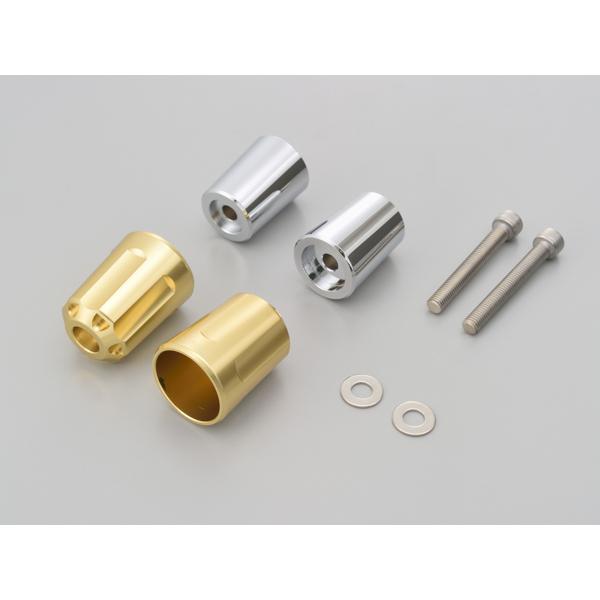 デイトナ D17267 ヘビーウエイトバーエンド(リボルバー)KAWASAKI シャンパンゴールド ...