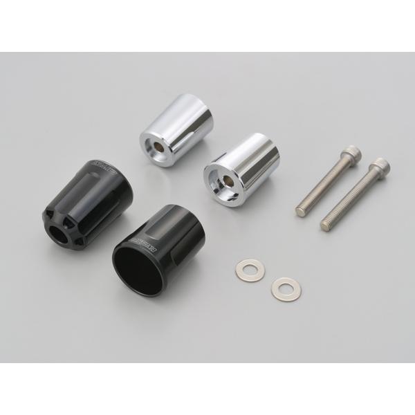 デイトナ D17270 ヘビーウエイトバーエンド(リボルバー)KAWASAKI ブラック M8