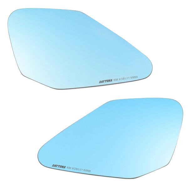 デイトナ D29709 ハイビジミラー Ninja ZX-25Rなど KAWASAKI1 ブルー