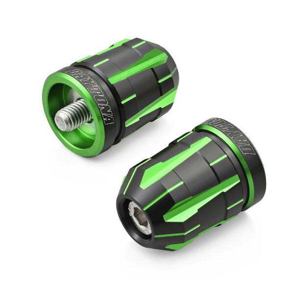 デイトナ D42209 PREMIUM ZONE バーエンド カワサキ(M8)用 TECHNO ライ...