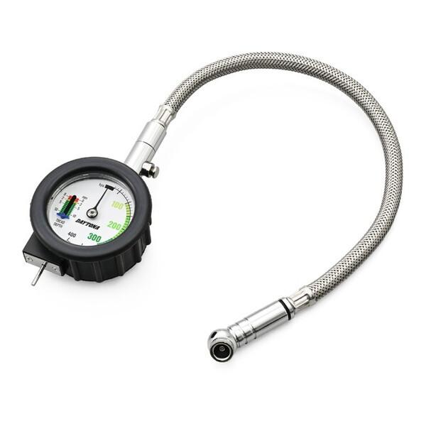 D49299 デイトナ(Daytona) バイク/車 兼用 エアゲージ デプスゲージ付き空気圧 リリ...