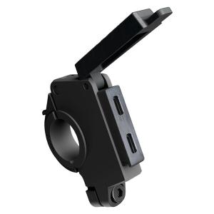 D61403 デイトナ (Daytona) バイク用 USB電源 USB-C+USB-C PD3.0対応 急速充電 60W iPhone/Android対応 取付幅13mm リレー付き スレンダーUSB 2ポート 61403の商品画像