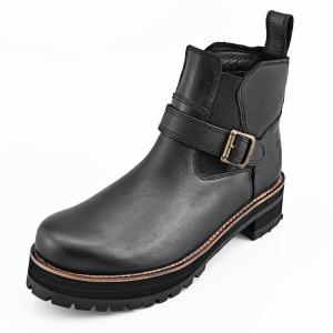デイトナ D62943 バイク ブーツ ライディングブーツ メンズ 厚底 本革 牛革 シフトパッド/クッションパッド内蔵 サイドゴアブーツ HBS-008+ ブラック 26.5cm｜XPRICE Yahoo!店