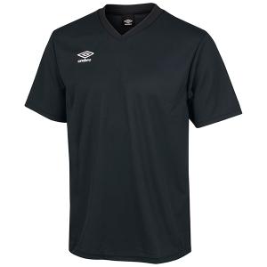 アンブロ サッカー ゲームシャツ ワンポイント ブラック XO UAS6307 BLK XOの商品画像
