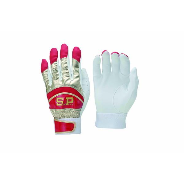 SUREPLAY SBA132-R Lサイズ レッド バッティンググローブMM