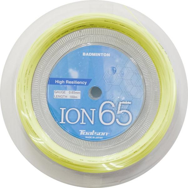 TOALSON (トアルソン) バドミントン用 ガット イオン 65 オプティックイエロー 100m...