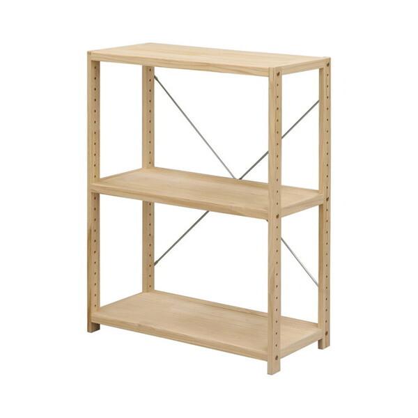エイ・アイ・エス パインラック 3段 60 HZPR-3D62 NA ナチュラル メーカー直送