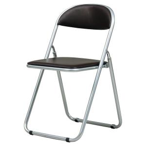 アイリスチトセ スタッキングチェア 背:樹脂 座:レザー レッド 4脚