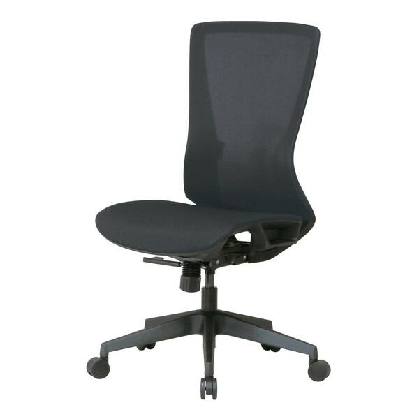 弘益 CKH11(BK) ブラック オフィスチェアメッシュ張り メーカー直送