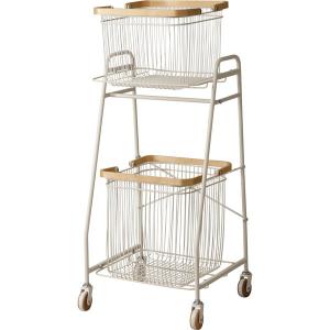 キャリーバスケットワゴン S リヴ ホワイト 弘...の商品画像