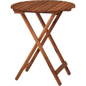 ガーデンテーブル テーブル 折りたたみテーブル 木製 シンプル かわいい おしゃれ 幅60 アカシア メーカー直送 【時間指定不可】｜aprice