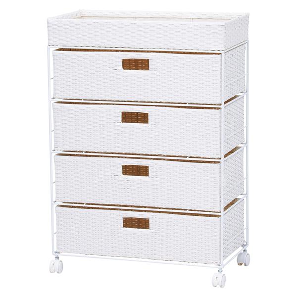 ランドリー ホワイト 萩原 RAN-2413WH メーカー直送