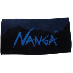 NANGA ナンガ ロゴバスタオル ブルー NANGA LOGO BATH TOWEL FREE BLU NA2254-3F520 N13NBLN4の商品画像