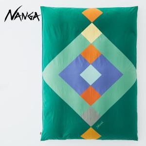 NANGA DUVET COVER NANGA SQUARE DREAMS シングル スモーキーグリーン S SINGLE SMOKY GREEN NZ2254-4F411 N1VDSRs4 ナンガ デュベ カバー ナンガスクエアドリーム シングル スモーキー