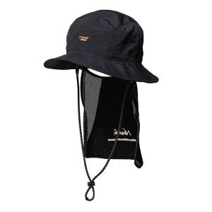 NANGA ナンガ ナイロンタッサーサンシェイドハット ブラック NYLON TUSSER SUNSHADE HAT FREE BLK NA2221-3B501 N1JLBKN4｜aprice