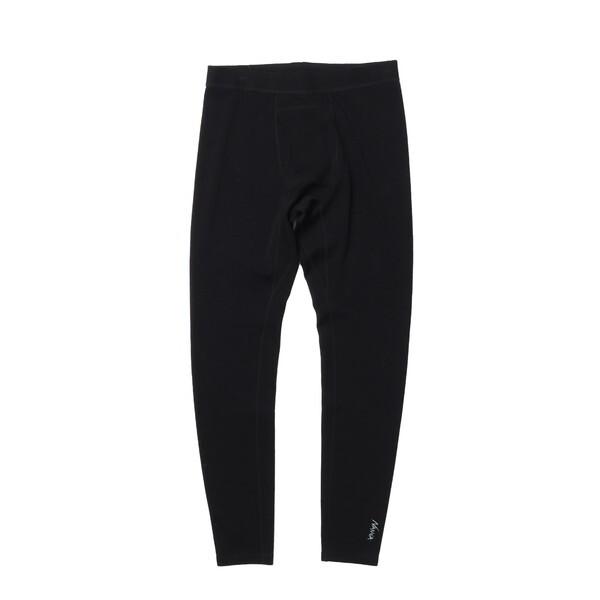 NANGA ナンガ MERINO WOOL BASE LAYER LEGGINGS BLK S NW...